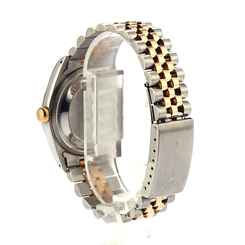 Rolex Datejust 16233 Champagne Diamond Dial Watch