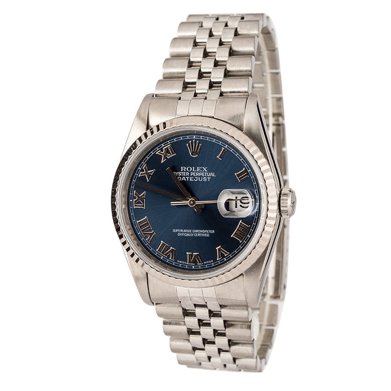 Mens Rolex Datejust Steel 16234