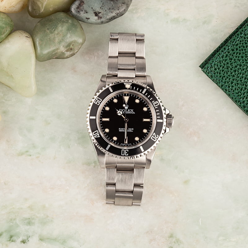 Pre-Owned 40MM Rolex Submariner 14060 No Date