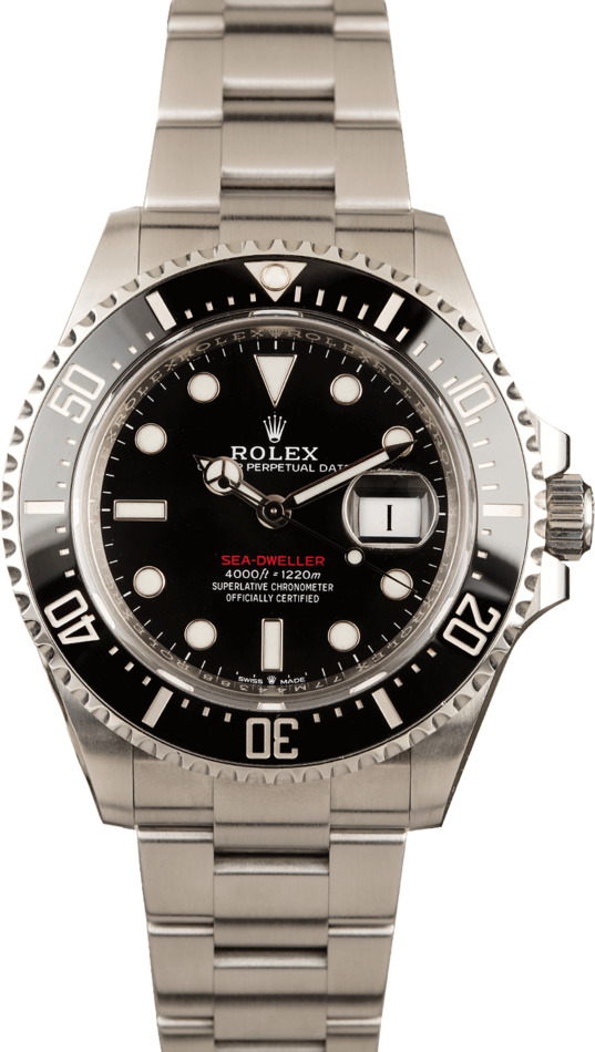 Certified Rolex Sea-Dweller 126600 Red Lettering Model