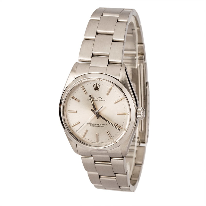 Pre-Owned Rolex Oyster Perpetual 1002 Stainless Steel