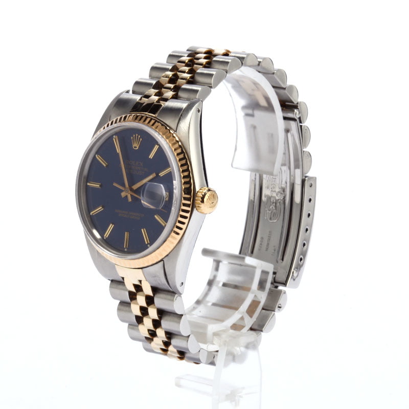 Pre-Owned Rolex Datejust 16013 Index Dial Watch