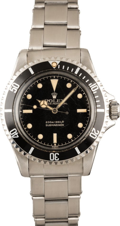 Vintage Rolex 5512 Submariner 100 