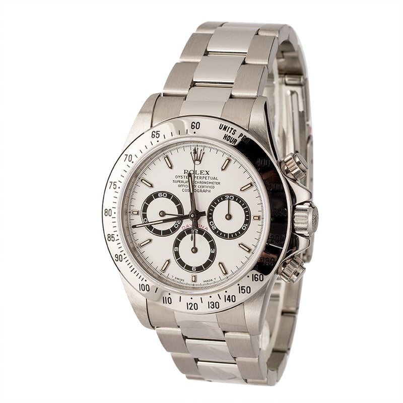 Rolex Daytona White Dial 116520 Stainless Steel