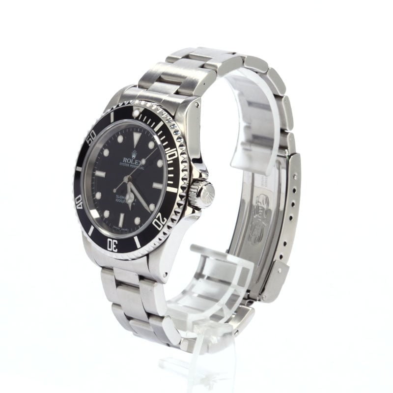 Rolex Submariner 14060M Black Steel Watch