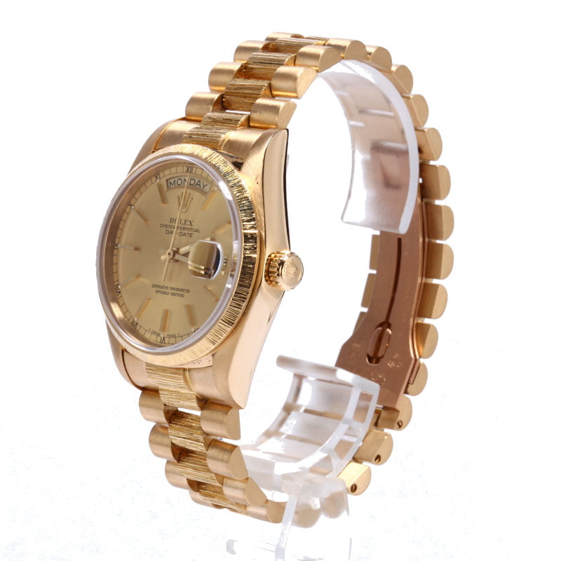 Rolex President 18078 Bark