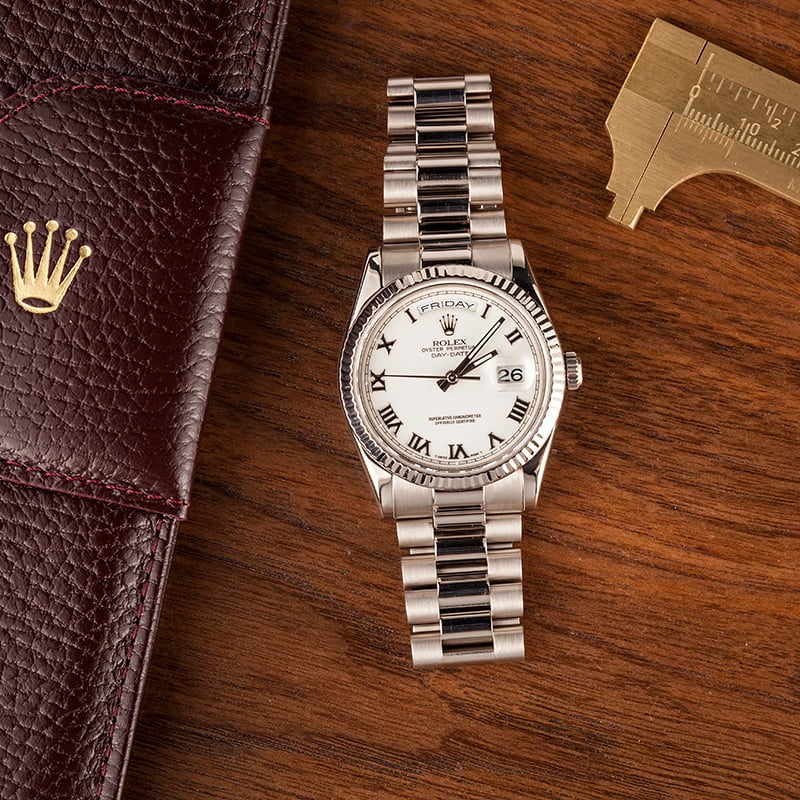 Rolex Day-Date President 118239 White Gold