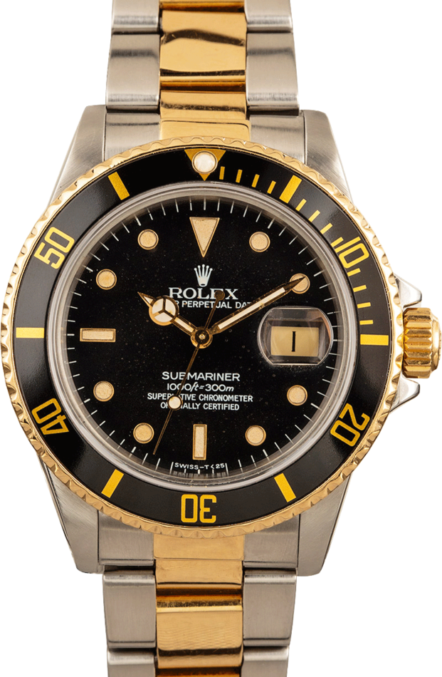rolex watch black face