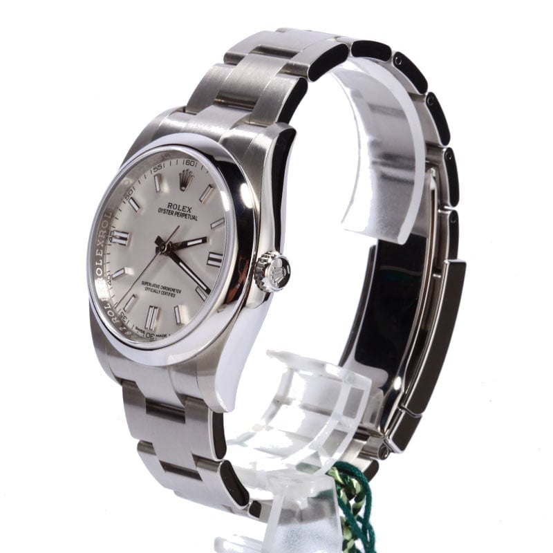 Rolex Oyster Perpetual 116000 White Dial