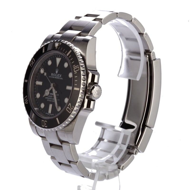 Rolex Submariner 114060 Black No Date