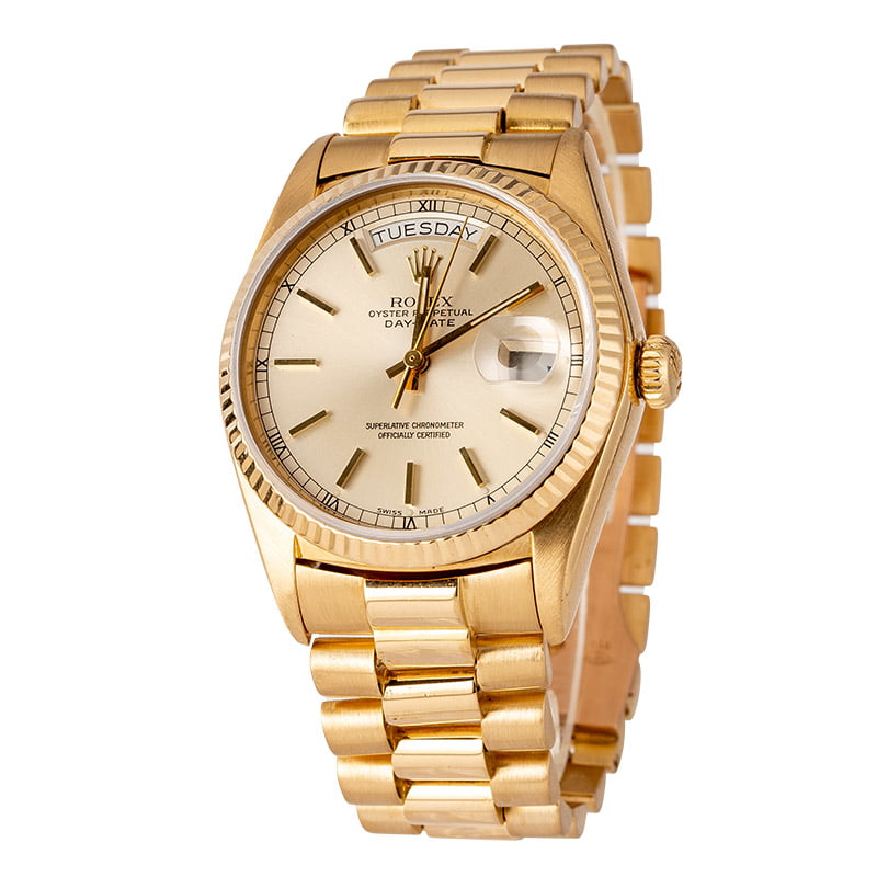 Pre-Owned 18038 Rolex President
