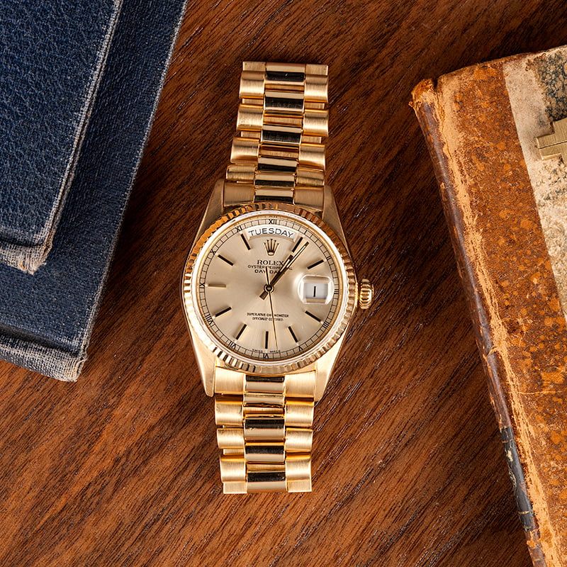 Pre-Owned 18038 Rolex President
