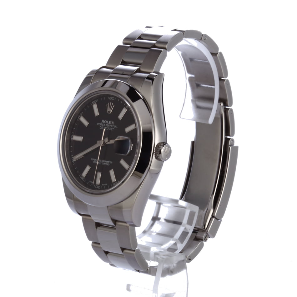 Used Rolex Datejust 116300 Black Dial