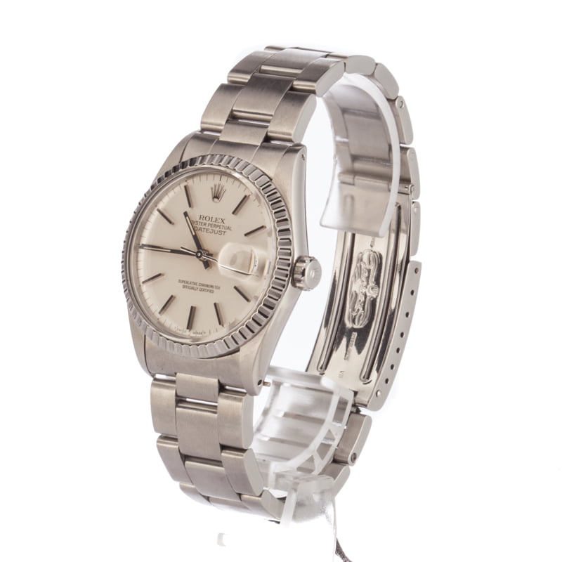 Rolex Datejust 16030 Stainless 100% Authentic