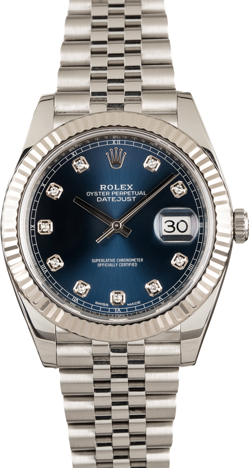 Buy Used Rolex Datejust 41 126334BLDO 