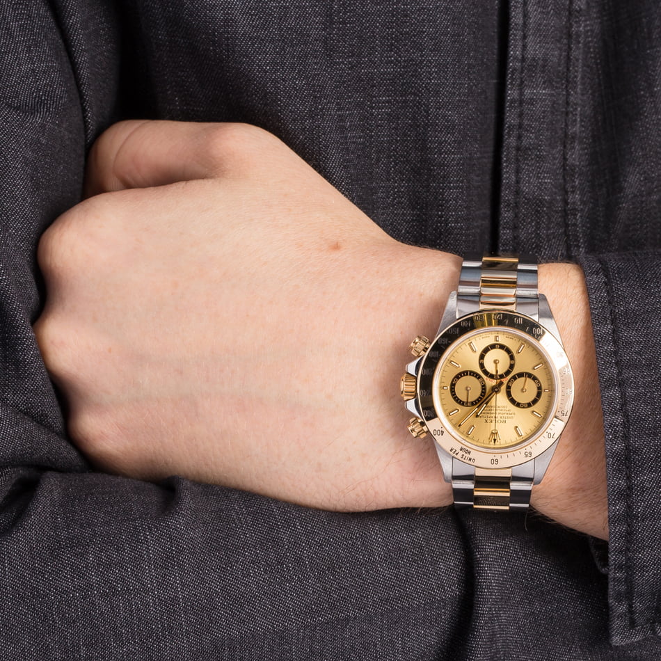 PreOwned Rolex Daytona 16523 Champagne Dial