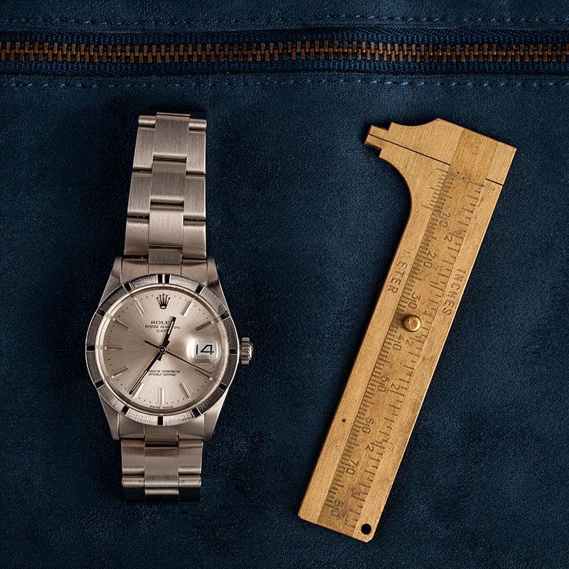 Pre-Owned Rolex Date 1501 Oyster Rivet Bracelet