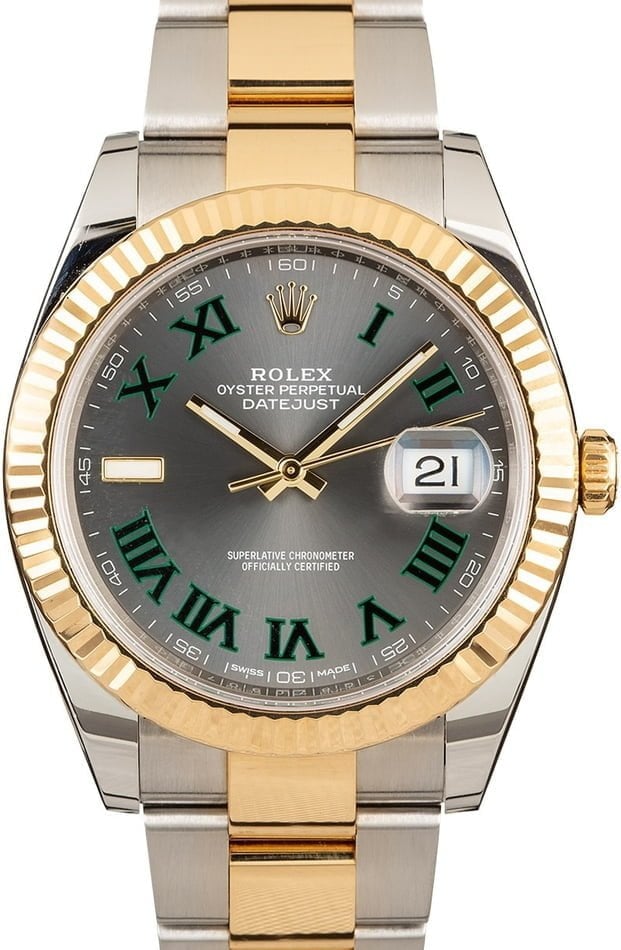 datejust steel and gold