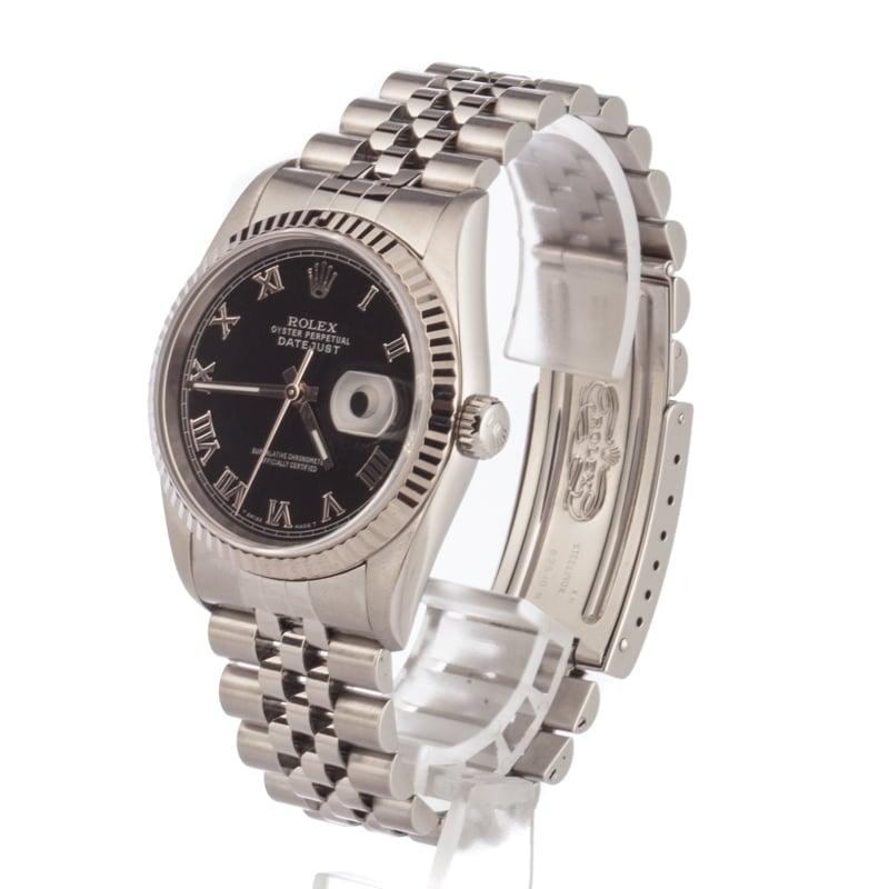 Rolex DateJust 16234 Black Dial