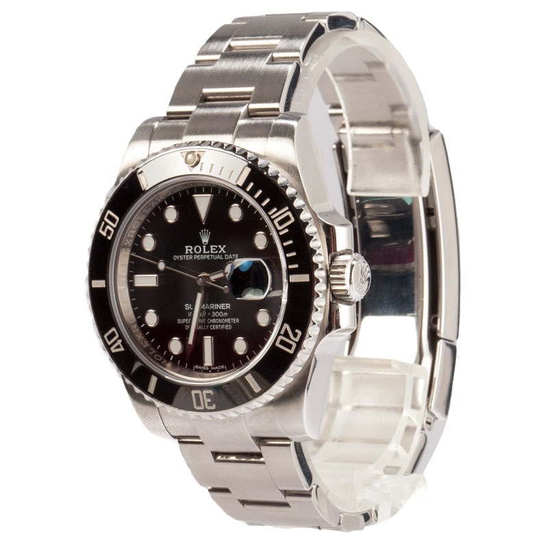 Men's Rolex Submariner Model 116610LN Ceramic Stainless, Pre-Owned