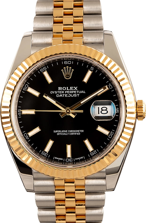 pre owned rolex datejust 41mm