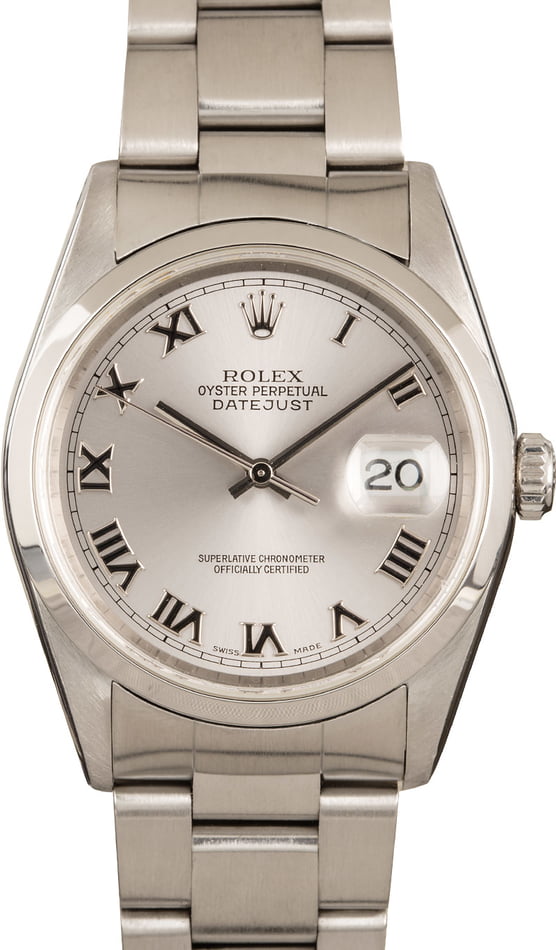 Buy Used Rolex Datejust 16200 | Bob's 