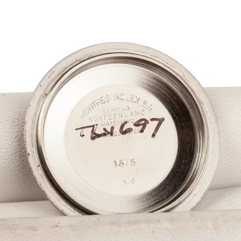 Mens Vintage Rolex GMT-Master 1675 Stainless Steel Pepsi