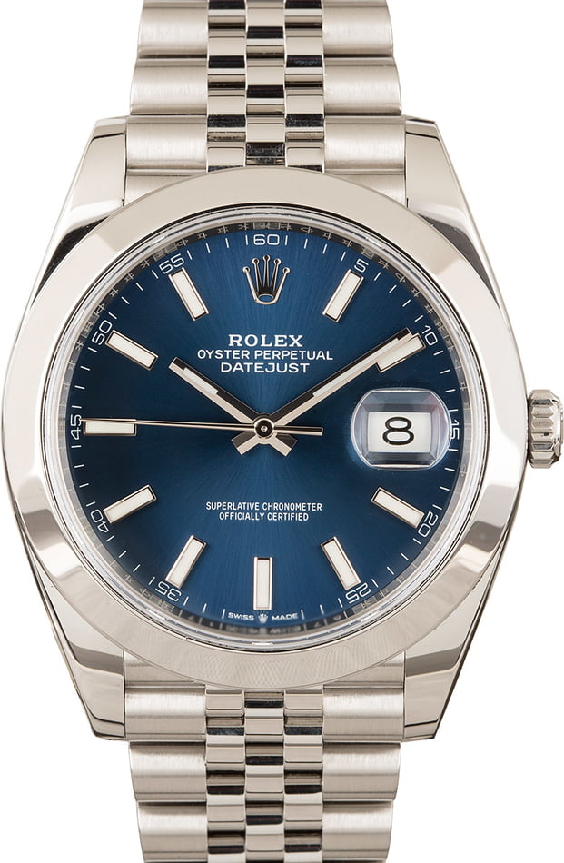 Rolex datejust 41 pre owned Clearance