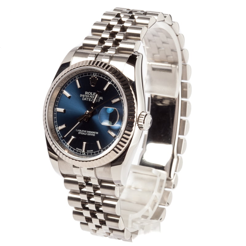 Rolex Datejust Blue Dial 116234