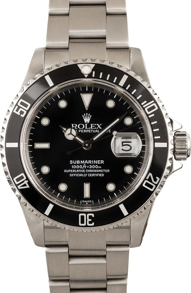 bob's watches used rolex