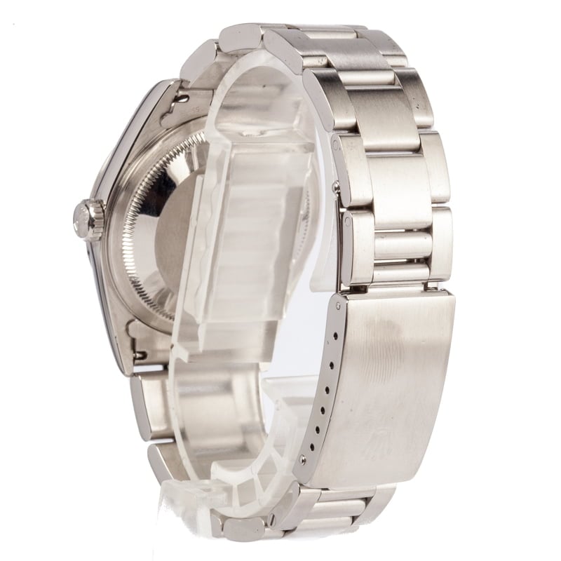 Rolex Datejust 16200 White Dial Steel Oyster