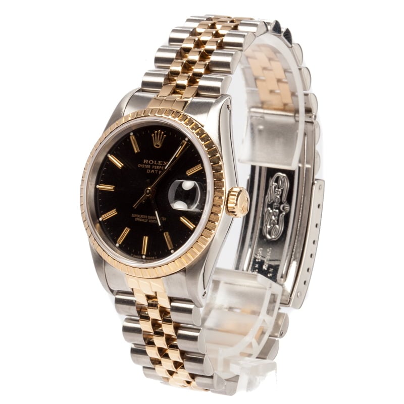 Rolex Oyster Perpetual Date 15223 Men's