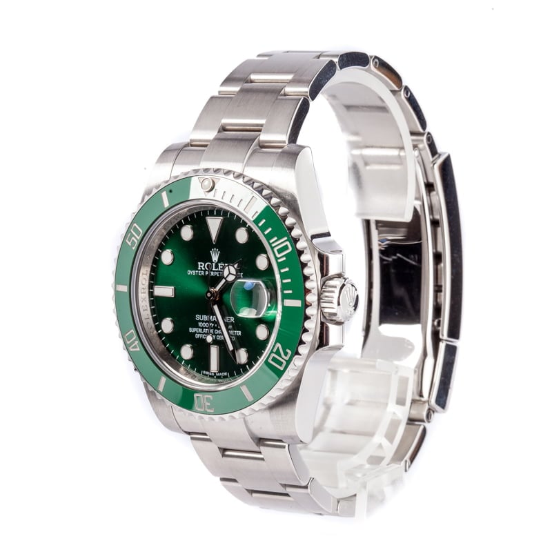 HQ Milton - 2010 Rolex Submariner 116610V Hulk with Box and Papers,  Inventory #A464, For Sale