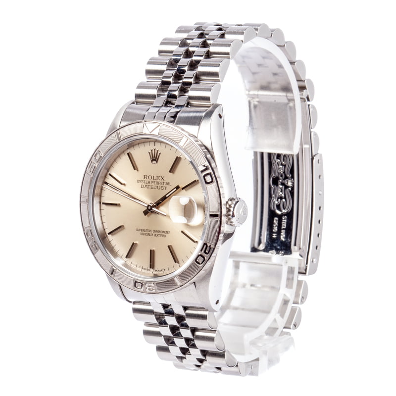 Rolex Datejust 16264 "Turn-O-Graph" Silver