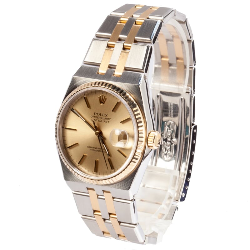 Rolex Oyster Quartz Champagne 17013