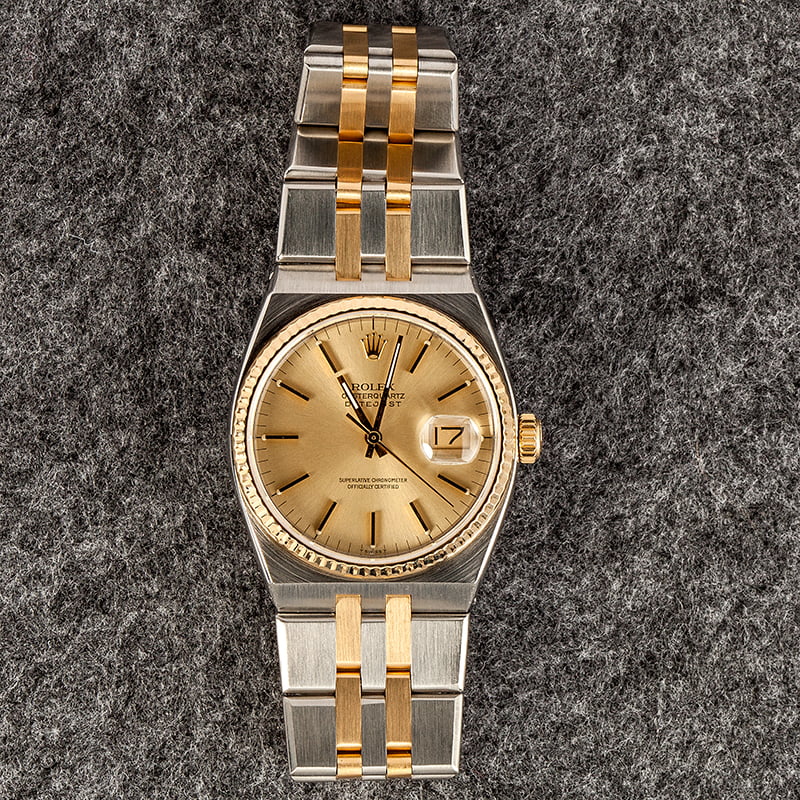 Rolex Oyster Quartz Champagne 17013