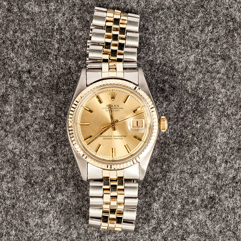 Vintage Rolex Datejust 1601 'Pie Pan' Dial