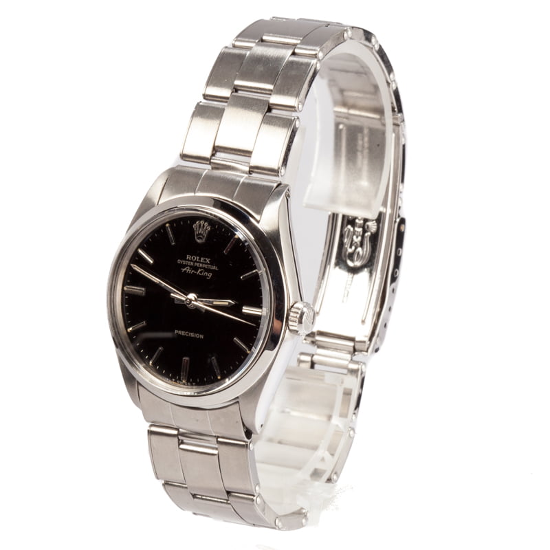Men's Rolex Air-King 5500 Stainless Steel