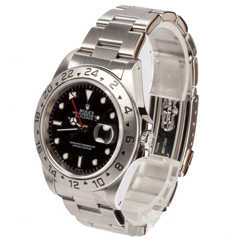 Rolex Explorer II Ref 16570 Steel Watch