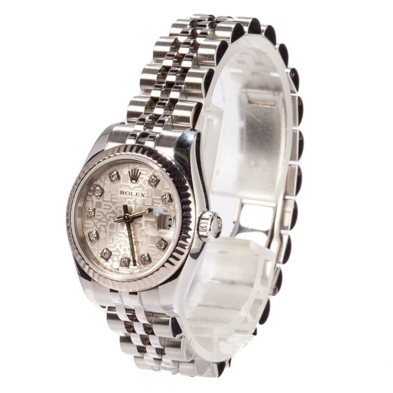 Rolex Lady-Datejust 179174 Diamond Dial 1