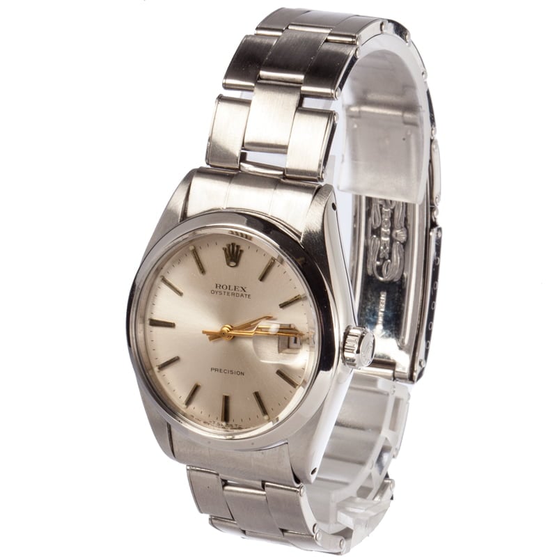 Pre Owned Rolex Oyster Date 6694 Stainless Steel