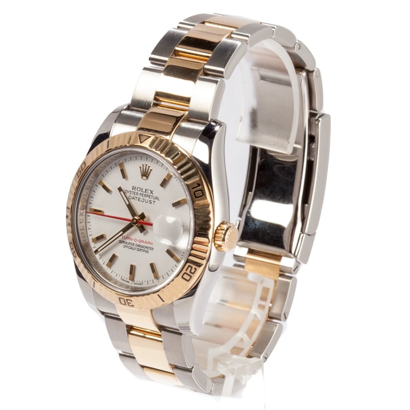 Pre-Owned Rolex Datejust 116263 White Dial 'Thunderbird'