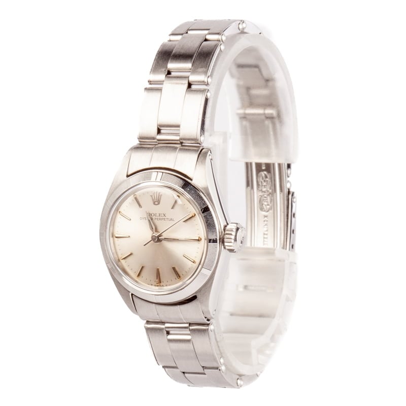 Ladies Rolex Oyster Perpetual 6623 Stainless Steel
