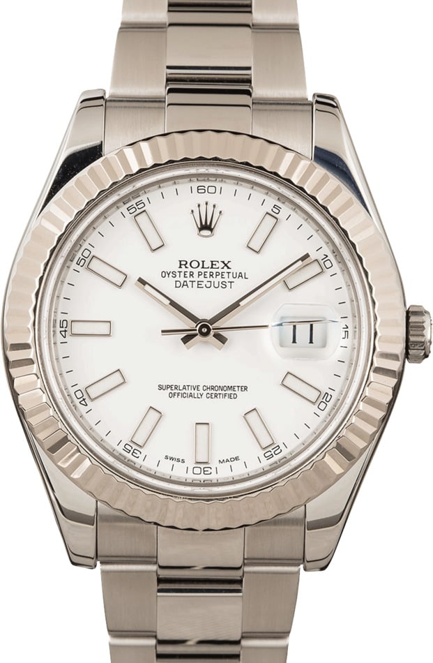 Buy Used Rolex Datejust 116334 | Bob's Watches - 143661 x