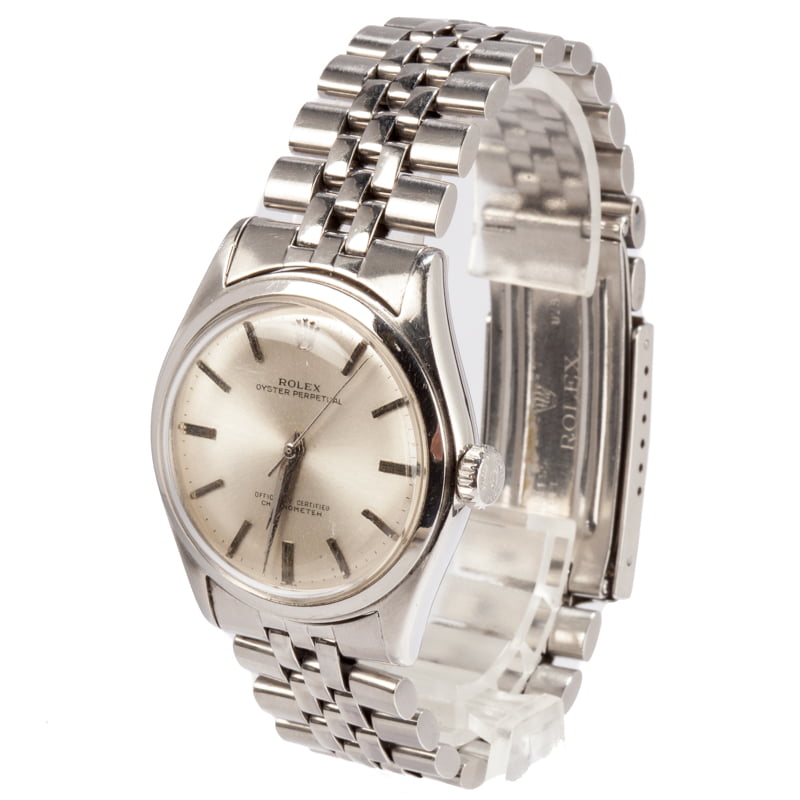 Pre-Owned Rolex Oyster Perpetual 6108 Stainless Steel
