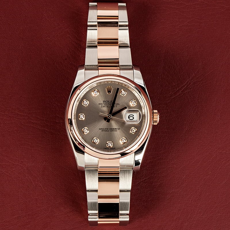 Rolex Datejust 116201 Diamond Dial