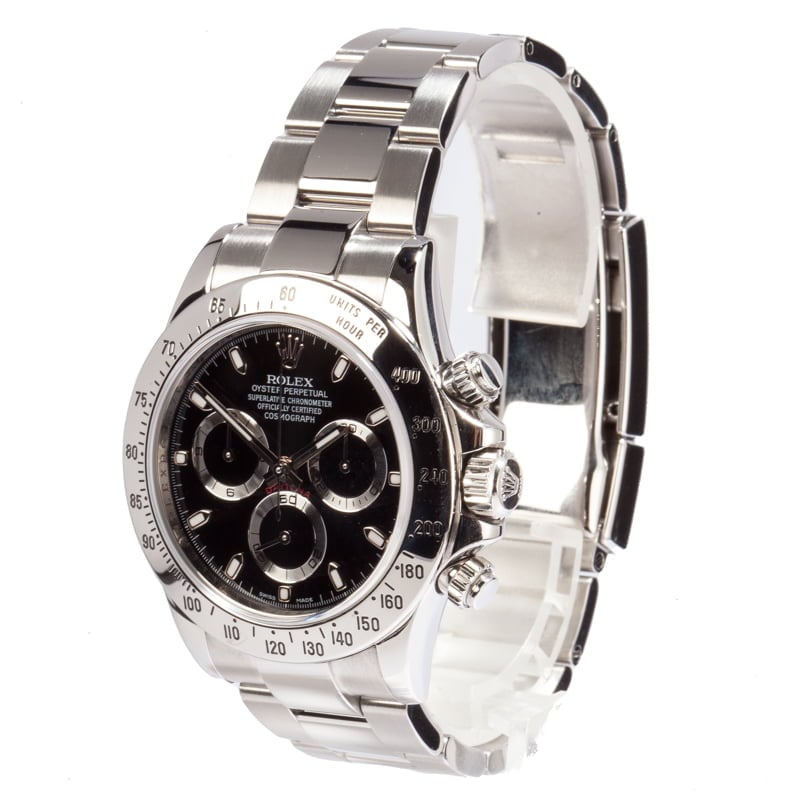 Used Rolex Daytona 116500LN Black Dial Ceramic Bezel