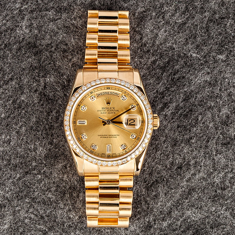 Rolex Day-Date President 118348 Diamond