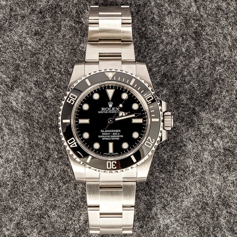 Rolex Ceramic Submariner Ref. 114060 No Date