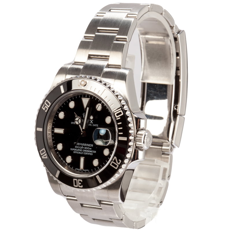 Rolex Submariner 116610 Certified Men's Watch